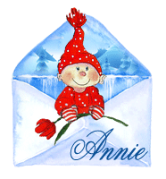689 Enveloppe lutin - Noël  - 688 carte