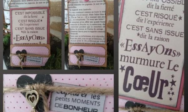 Tag / Ça vient du coeur