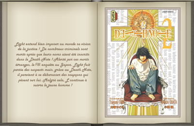 « Death Note : tome 2 » de Tsugumi Ohba & Takeshi Obata