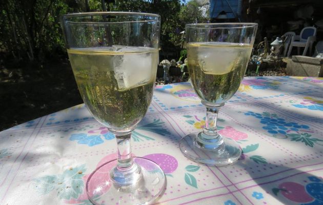 reflets sur un verre de ?  