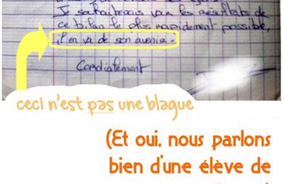Le sens de l'exagération...