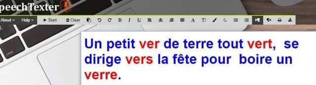 Les homonymes et la reconnaissance vocale de Google