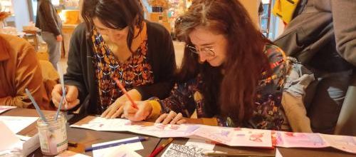 J'ai fait un atelier avec Eva Chatelain + Pop up à Paris