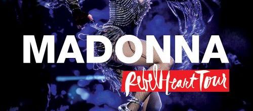 Madonna's Rebel Heart Tour on CD-DVD-BluRay and Digital