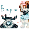 gif animé, blinkie,BONJOUR