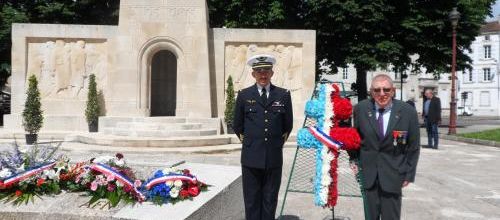 *  Commémoration du 76ème anniversaire de l'Appel du 18 JUIN 1940 à Agen et Villeneuve S/Lot.
