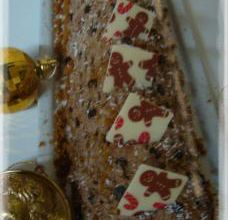 BÛCHE AU 3 CHOCOLATS ET SPÉCULOOS