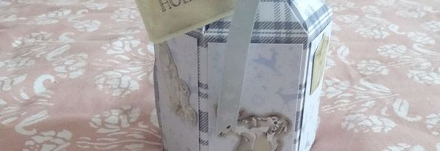 Boîte à offrir avec carte assortie 