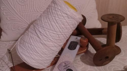 Commande de coton pour le boutis