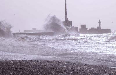 Tempête Eleanore 3 janvier 2018 au Havre