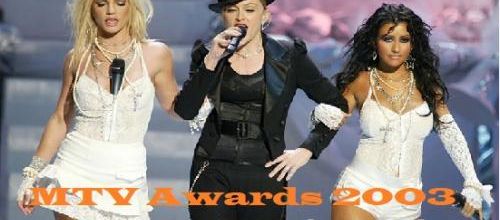 MTV Awards 2003, passage de relais