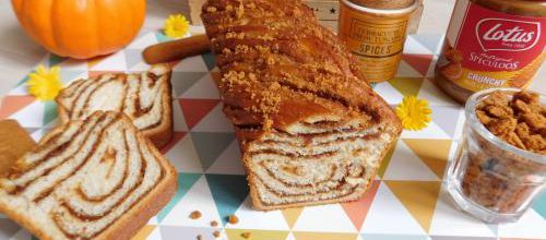 Babka cannelle & pâte de speculoos