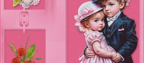 Les petits amoureux .