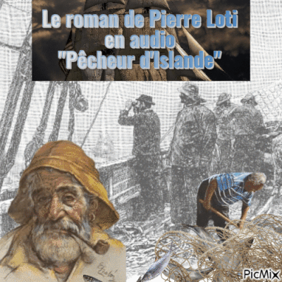 Dessin et peinture - vidéo 4542 : Le roman de Pierre Loti en audio "Pêcheur d'Islande" et son œuvre - livres.