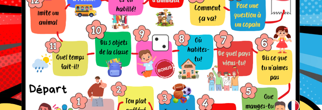 Production orale: Jeu de l'oie pour parler