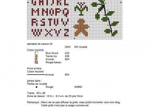 Alphabet de saison