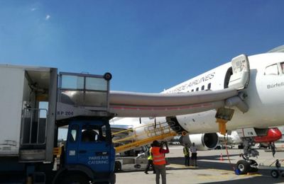 2018 | Ouverture inopinée d'un toboggan d'un avion de TACV Cabo Verde