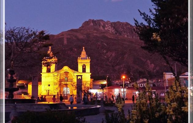 Eglise de Chivay : commémoration du Señor de Huanca - Pérou