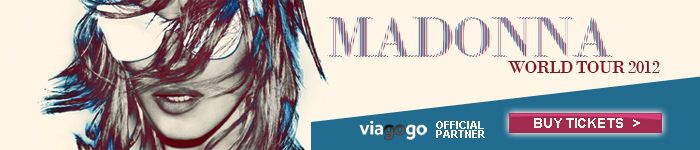 Madonna 2012 World Tour - Dates and Tickets