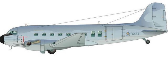 La SAAF  fait ses adieux au  C-47 Dakota 