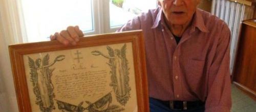 *  Adieu à Maurice PAULHIES, Français Libre du Tarn, Grand Ancien du BM 4