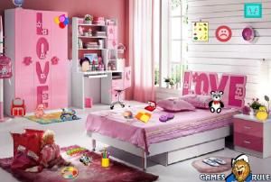 Young girl room - Hidden objects