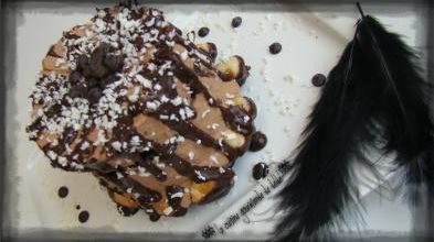 GAUFRE LIÉGEOISE MOUSSEUSE DE CHOCOLAT