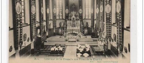 Ans - intérieur de la chapelle des Filles de la Charité
