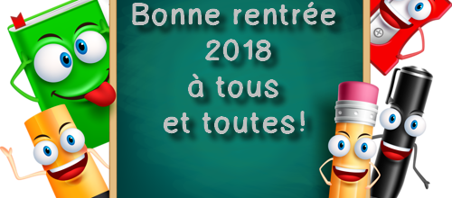 Bonne rentrée!