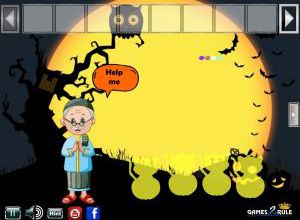 Halloween land grandpa escape soluce