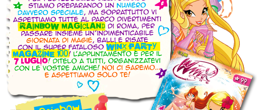 Magazine Winx 99 en Italie