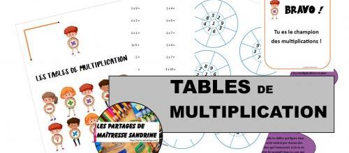Tables de multiplication