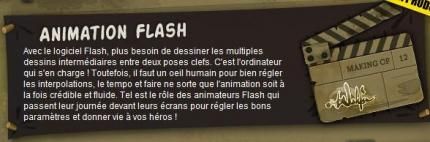 l'animation Flash