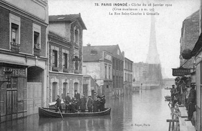 La crue de janvier 1910