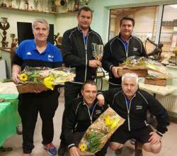 Victoire de l'équipe à Mario Vivenzio à St Maurice de Beynost 
