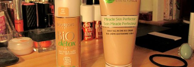 BB Creams : Garnier VS Erborian + Bio Détox Bourjois.