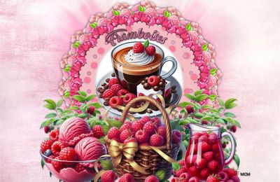 Fond écran Framboises