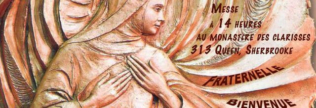 Fête de Sainte Claire - FRATERNELLE BIENVENUE