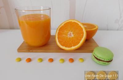 Smoothie détox orange pomme carotte 
