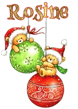 672b - souris boules, noel