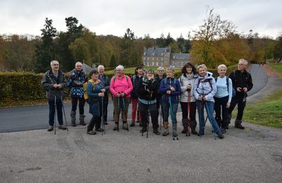 La randonnée du 9 novembre à Pontécoulant