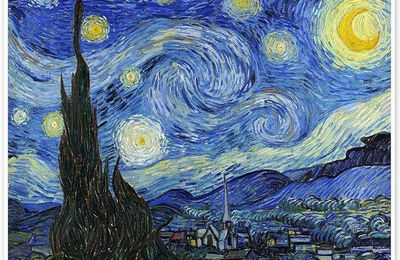 EB - Les participations au Café Thé n° 168 - Nuit étoilée de Van Gogh (1/2)...
