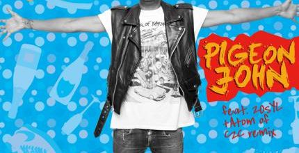 Oh yeah, c'est Pigeon John qui salue le printemps des amours !