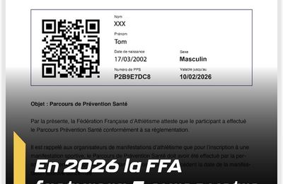 😠  Coup de gueule: une taxe supplémentaire pour courir .