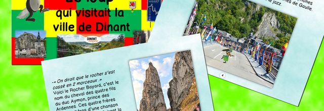 Le loup qui visitait la ville de Dinant