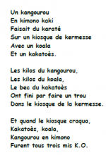 K.K.O: poésie sur le K