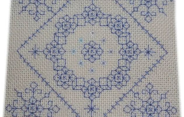 Trousse Blackwork et Hardanger