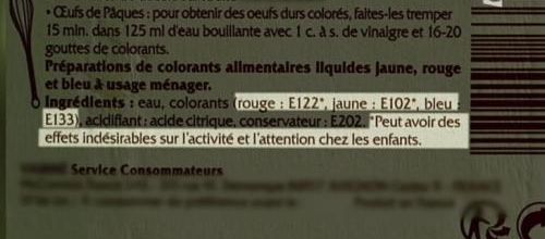 Troubles de l'attention et hyperactivité : les effets des additifs alimentaires