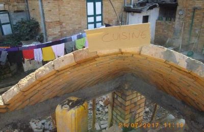 Construction de la voûte