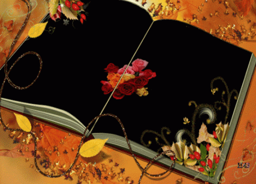 Livre en fleurs
